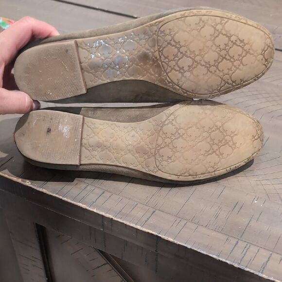 C. Wonder Green Suede Embroidered Zebra Smoking Loafers Sz 9 - Picture 10 of 10